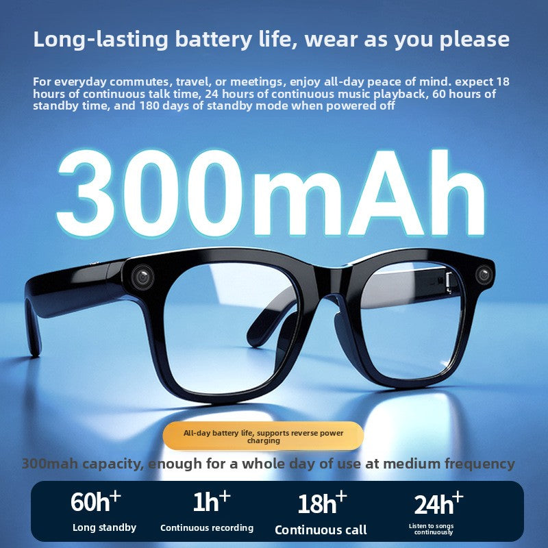 AI Smart Translation Bluetooth Glasses with Camera