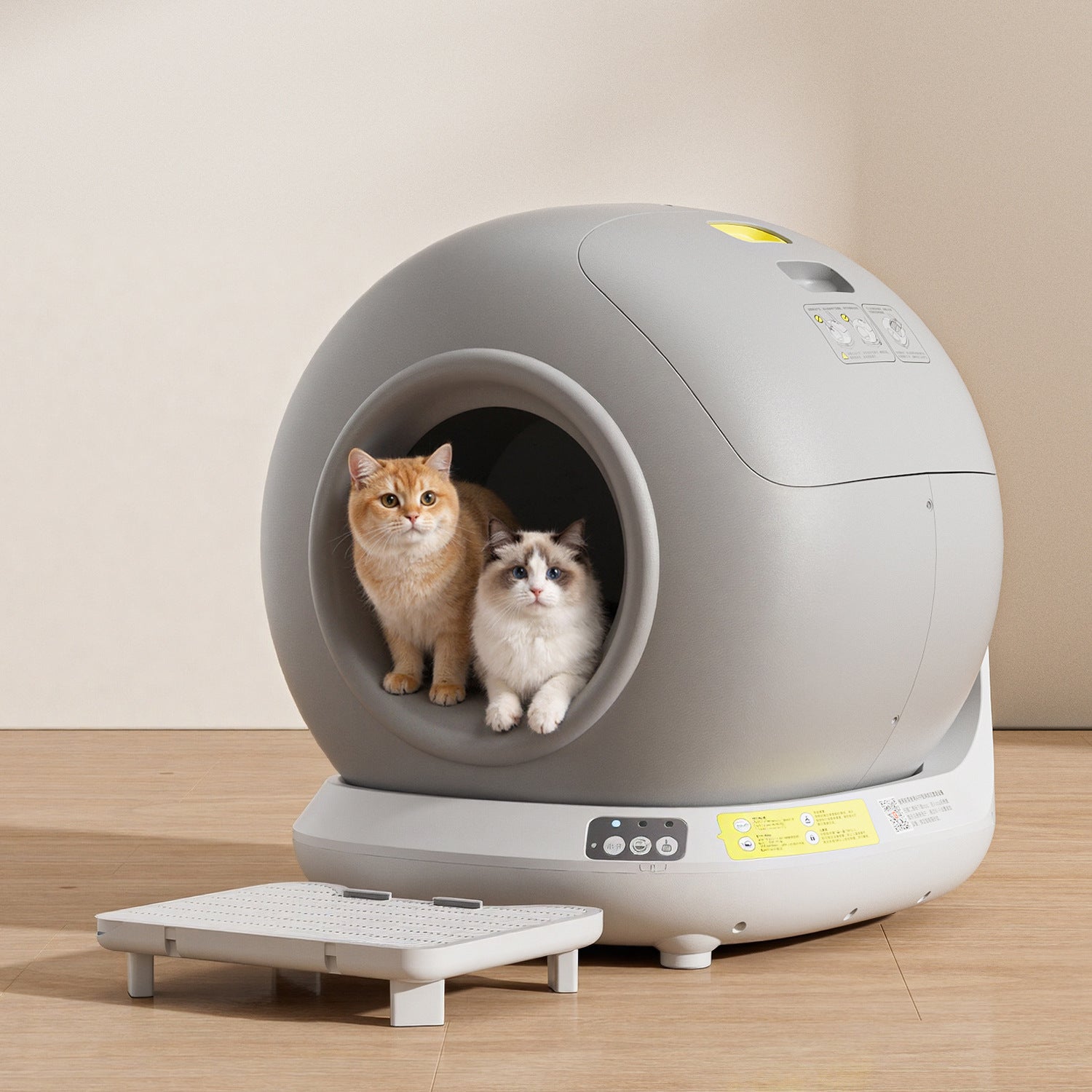 Automatic Smart Cat Litter Box with App Control