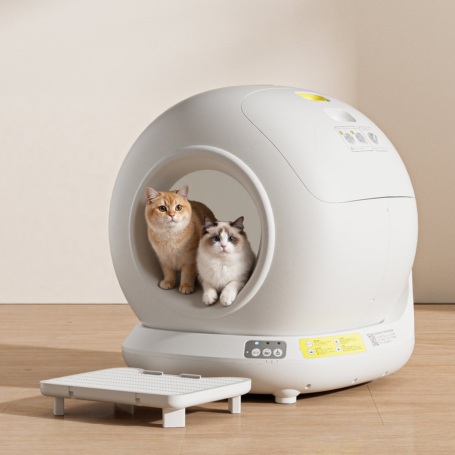 Automatic Smart Cat Litter Box with App Control